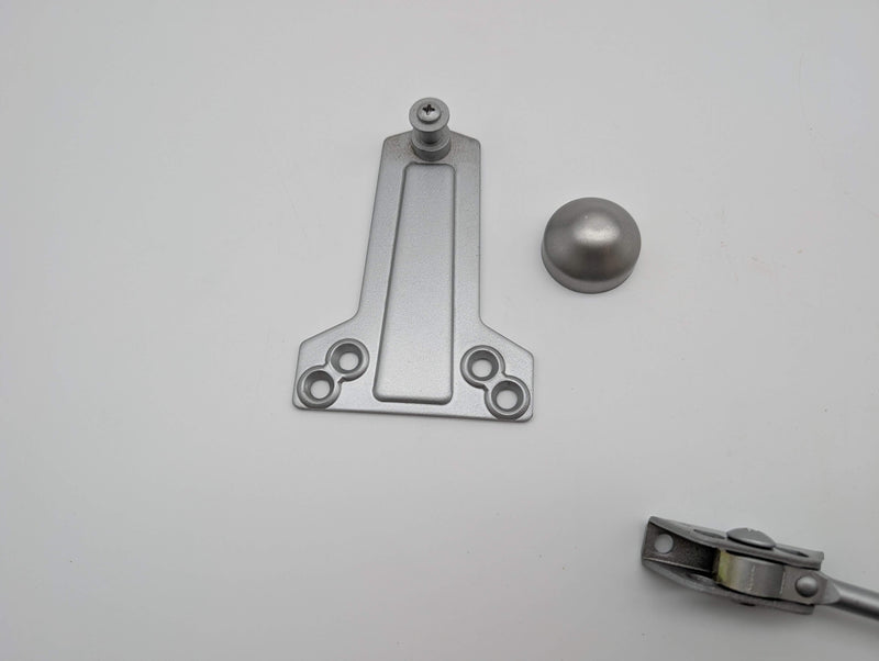 Yale 51BFDL Door Closer Tri-Style Non-Hold Open Reversible Aluminum Finish