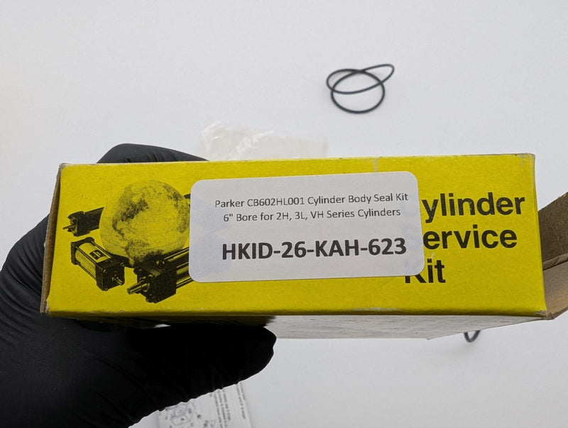 Parker CB602HL001 Cylinder Body Seal Kit 6" Bore for 2H, 3L, VH Series Cylinders