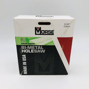 Morse MHS84-177849 Hole Saw 5-1/4" / 133mm Bi Metal 1-15/16" Cutting Depth 8