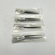 4pk Grobet 57.850H Boley Style Tweezer AA Pattern Nickel Plated Carbon 4-3/4″ 6