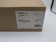 Fantech 6" Y Adapter Duct 6" x 6" x 6" Galvanized Sheet Metal FY 6 6