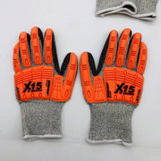 Majestic 34-5337 Work Gloves Size Small x15 Cut Resistant Poly Palm Coat 2 Pair 4