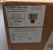 SP Bel-Art Sterile Sampling Scoops 60ML / 2 OZ Individually Wrapped Box of 100 4