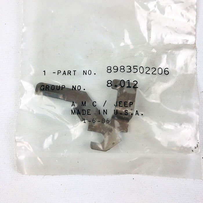 AMC Jeep 83502206 Drum Brake Adjuster Lever Right RH Gr 8.012 OEM NOS Clear 6