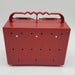 Brady 50937 Portable Group Lockout Box 12 Hooks Red 8.5" W x 7.5" H x 4.25" L 5