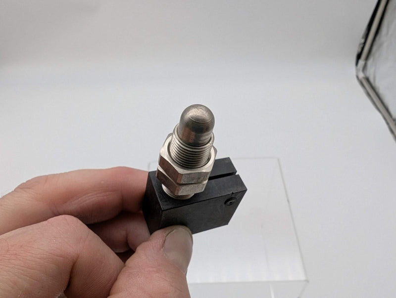 Softnoze BSA-A-12-25-12-R Banking Screw Adapter M12 x 25mm Long w Rounded Piston 3