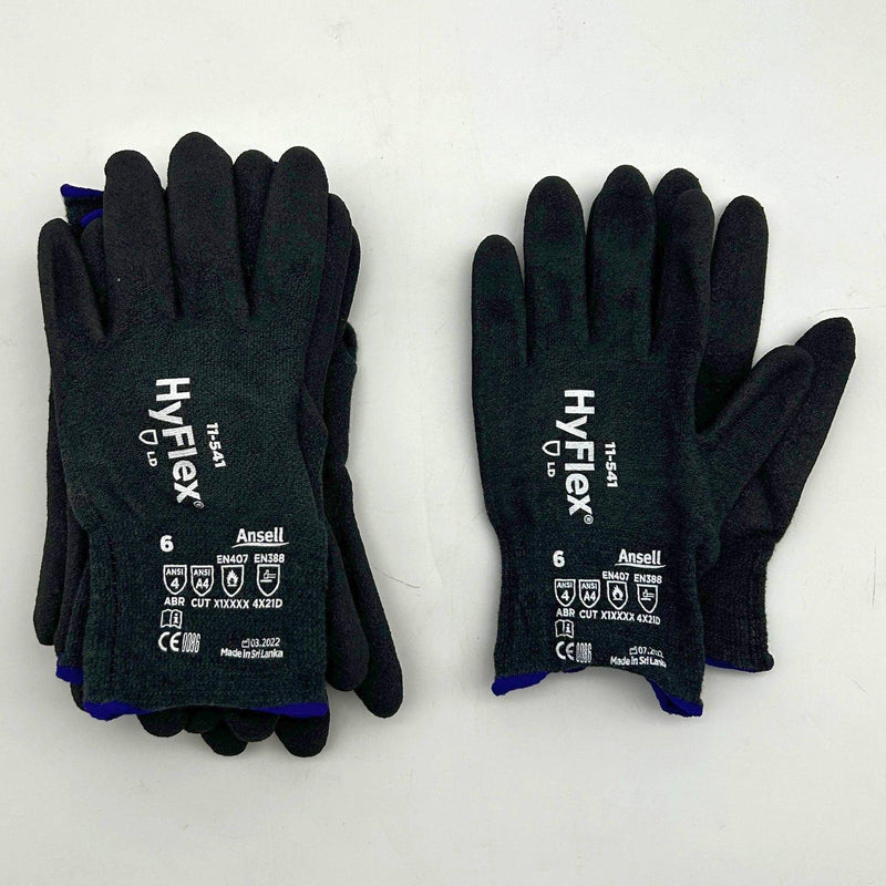 Ansell HyFlex 11541 Cut Resistant Glove 6.0 Extra Small A4 Nitrile 18-G 5 Pairs 1