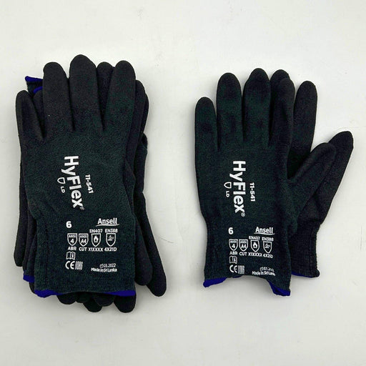 Ansell HyFlex 11541 Cut Resistant Glove 6.0 Extra Small A4 Nitrile 18-G 5 Pairs 1