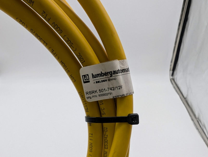 Lumberg Automation RSRK 501-742 Sensor Cable 7/8" 5 Pin M to 5 Pin F 12 Feet 4