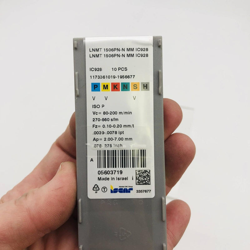 10x Iscar 5603719 Milling Insert Butterfly LNMT 1506PN-N MMIC928 Solid Carbide 3
