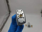 2x Master Lock Padlocks 3" Shackle 1-3/4" Body Commercial 81MKLJ Keyed Diff 3