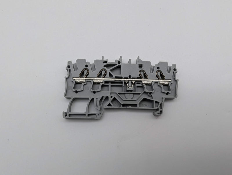 WAGO 2002-1401 Terminal Blocks 4-Conductor Feed Through DIN Rail Mount 5 Pack 3