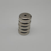 139LB Cup Magnets 1.5" Neodymium Holders 1.5" OD x 0.36" T 0.52" Hole Pack of 5 5