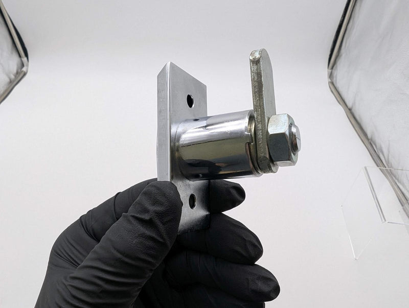 Chicago OU-4260 T-Handle Assembly 1/4 Turn 90 Deg Bright Chrome Less Cylinder