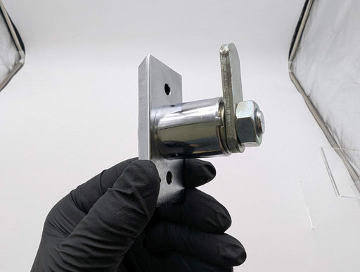 Chicago OU-4260 T-Handle Assembly 1/4 Turn 90 Deg Bright Chrome Less Cylinder 2