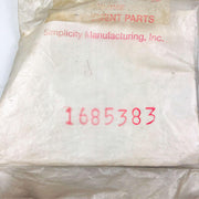 Simplicity 1685383 Foot Pedal Vibration Kit for Hydrostatic Tractors 1988 2