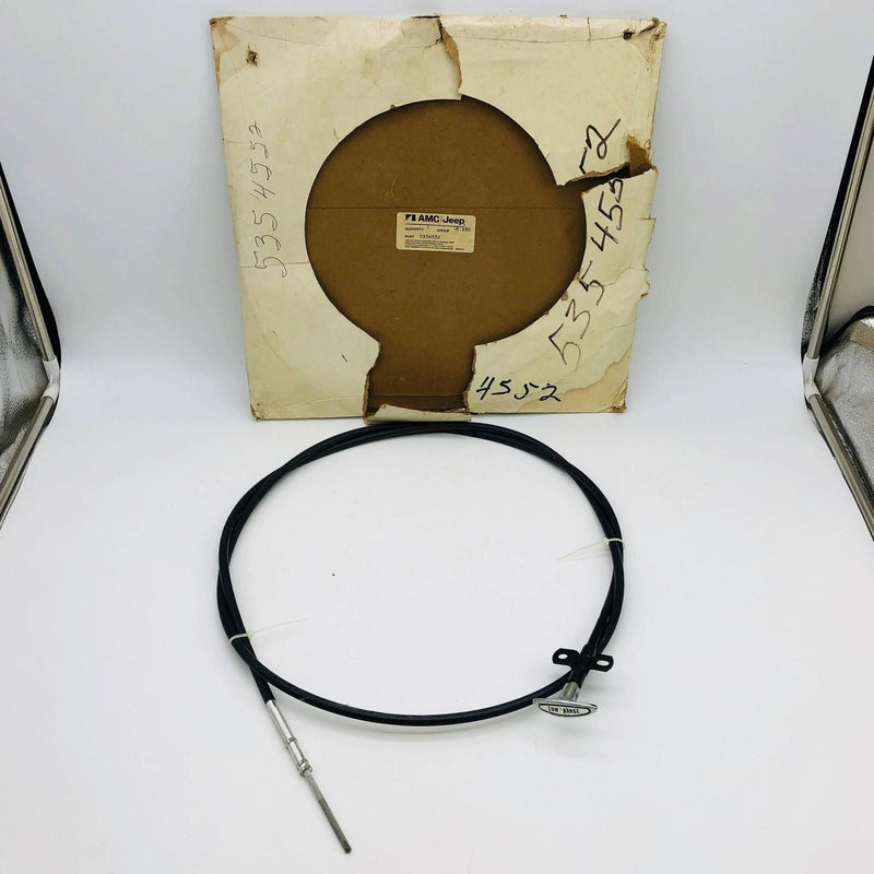 AMC Jeep 5354552 Cable Low Range Group 18.650 OEM New Old Stock NOS Open 1