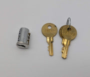 Diebold 31-018431 Undercounter Lock Core w/ 3 Keys Keyed 8002 Non Mastered 4