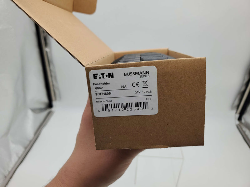 Bussmann TCFH60N Fuseholder 60A 600V for Low-Peak CUBEFuses Panel Mount 7