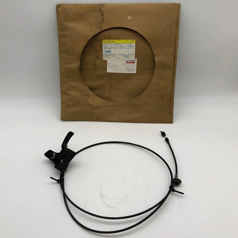 Mopar J5758027 Cable Hood Release OEM NOS 81-91 Jeep SJ and J Series Open 1