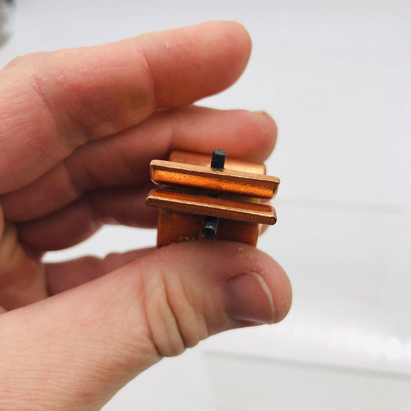 5x Ilsco M-165 Fuse Clip 100 Amps 250-600 Volts Copper 6