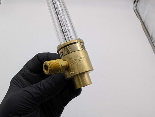 Victor 1000-0263 FM 157 Flow Meter Assembly for MIG & TIG 1/4" NPT 5/8"-18 RH 2