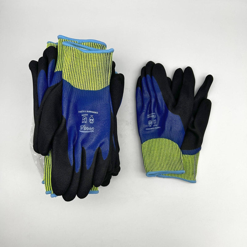 Global Glove CR999MFF Cut Resistant Glove 11/2XL Samurai Double Dipped 12 Pairs