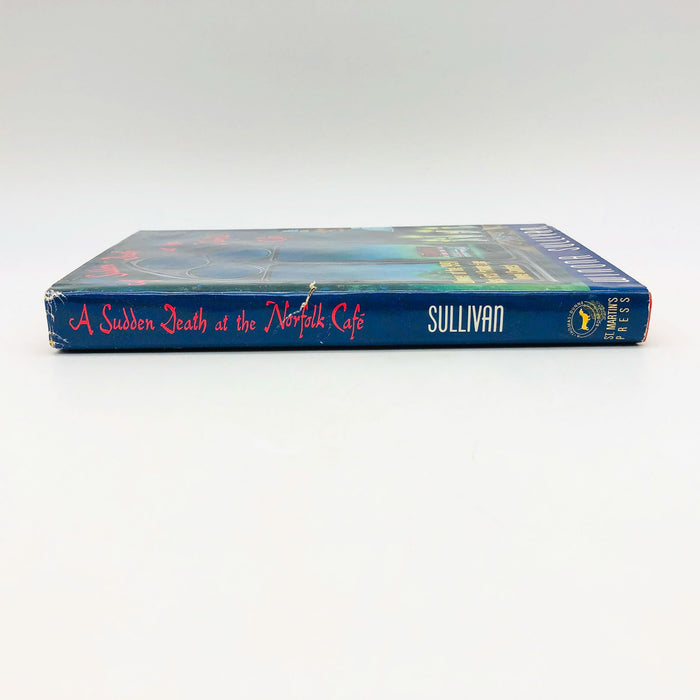 A Sudden Death At The Norfolk Cafe Winona Sullivan Hardcover 1993 1st Ed/Print 3