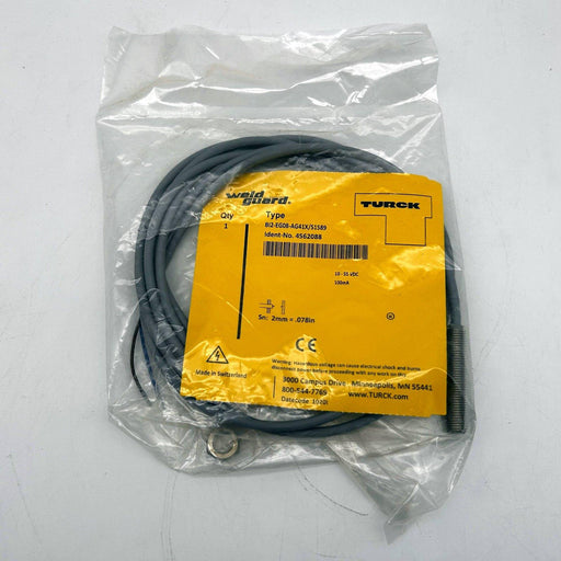 Turck B12-EG08-AG41X/S1589 Inductive Sensor 4562088 Weld Guard 2mm 10-55 VDC 1