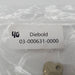 1x Diebold 03-000631-0000 Safe Deposit Key Blank 0.075" T x 0.35" W x 2.85" L 4