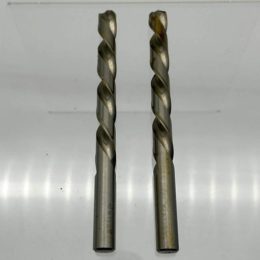 Chicago-Latrobe 44430 Jobber Drill Bit 15/32 Left Hand 150L HSS Bright 2pk 1