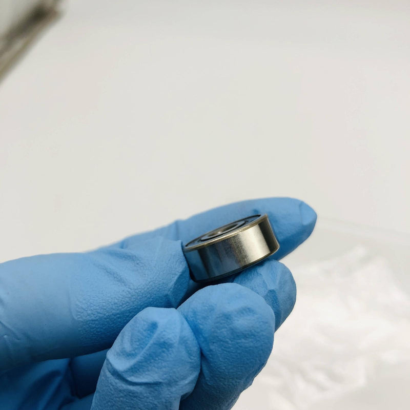 MRC R4AZZ Bearing Double Sealed No Snap Ring Inch 1/4" ID 3/4" OD 9/32" Wide 1pc 5