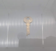 10x Ilco 1225F Flat Steel Key Blanks 0.040" Thick 0.250" Wide 1