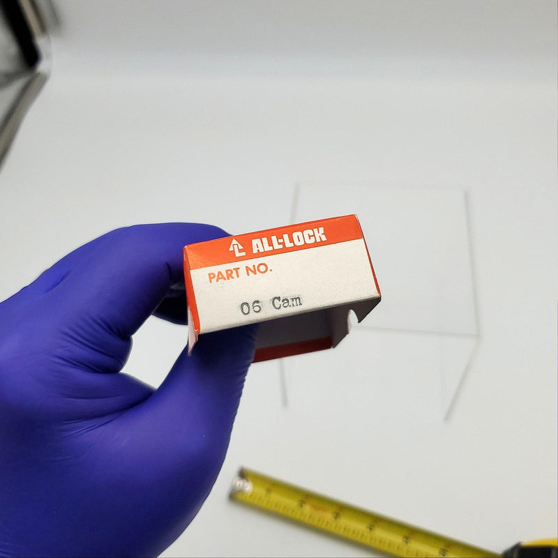 10x All Lock 06 Cams 1-9/16" Length 5/8" Wide Straight 0.35" ID USA Made NOS 3