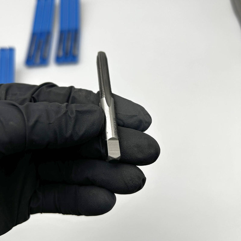 9pk Union Butterfield 1012466 Plug Hand Tap M7x1.0mm D5 4 Flutes HSS List 1700M