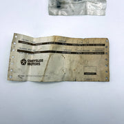 AMC Jeep 3223024 Tube Carburetor Choke Heater In Manifold Six OEM NOS 1974-75 2