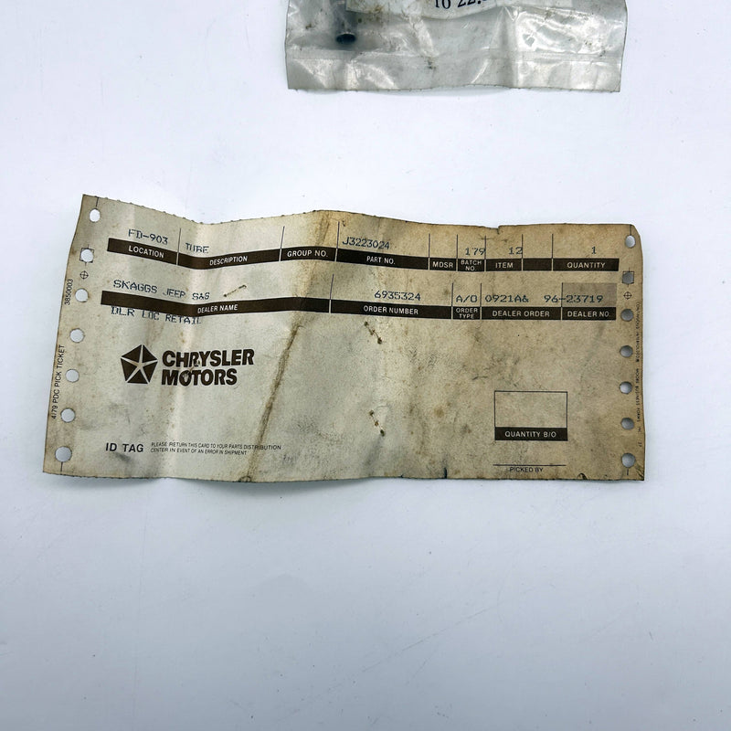 AMC Jeep 3223024 Tube Carburetor Choke Heater In Manifold Six OEM NOS 1974-75 2