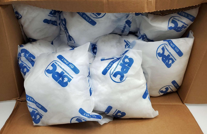 SPC OIL99 Oil Only Absorbent Pillows 9" x 9" Case of 32 15.4 Gal Total Capacity 1