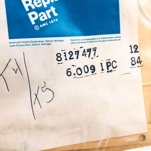 AMC Jeep 8127477 Gasket for Transmission Cover Top OEM NOS Sealed SR-4 1981-86 2