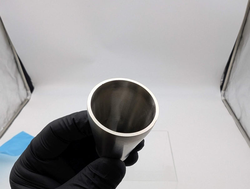 Alfa Laval Tri Weld Concentric Reducer Fitting 1.5" x 1" x 2" Butt Weld 316L SS 2