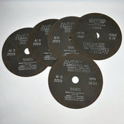 Avery Abrasives 56831 Cut-Off Wheel 10in x .062 x 1-1/4 Arbor 3630 RPM 5pk 1