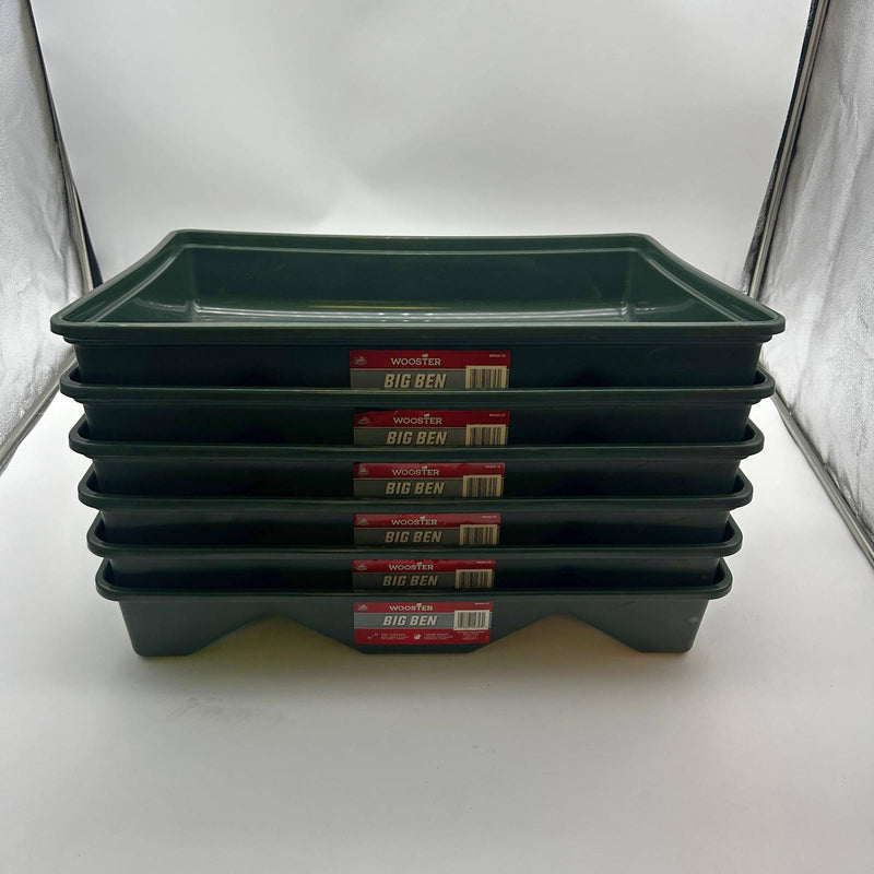 Wooster Brush Company BR412 Big Ben Paint Tray 21" 1 Gallon Capacity Pk of 6 4