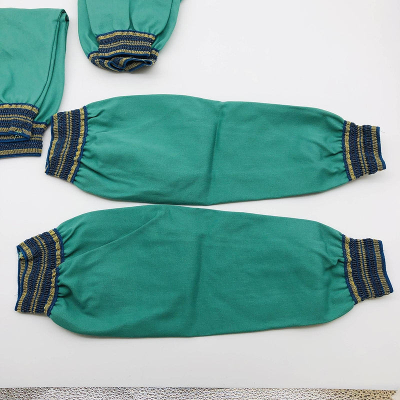 Steel Grip GS871-18A Flame Resistant Sleeve Green Double Elastic 18in Lg 3 Pairs 4