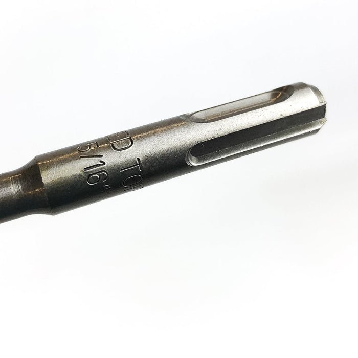 3pk Hammer Drill Bit 5/16" x 6" SDS Plus 3.75" LOC Carbide Tip Concrete Masonry 4