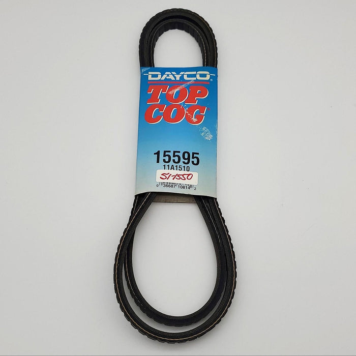 Dayco 15595 Belt Top Cog Automotive 0.44" Wide 60" Length Accessory Drive Belt 1