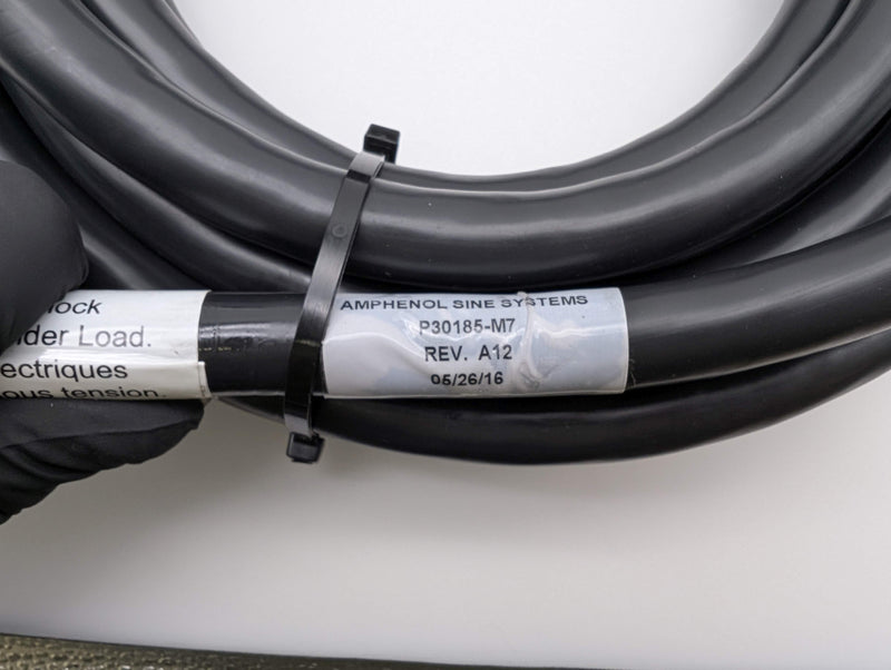 Amphenol Sine Systems P30185-M7 Cable Assembly 4 Pin Male to Female 7 Meter