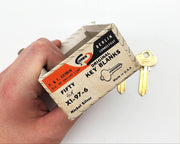 5x Corbin X1-97-6 Key Blanks 6 Pin 97 Simplex Keyway X1 Bitting Nickel Silver 4