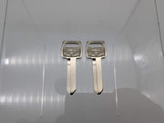 2x Ford Original Ignition Key Blanks Oval Logo Older Cobra, Ranger, Crown Vic 2