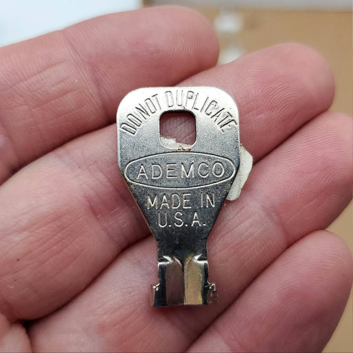 Ademco Keyswitch Key 507-198 Formed Key High Security USA Made NOS 1