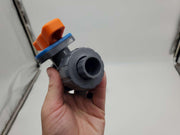 Hayward TBH1050ASTV0000 1/2" True Union Ball Valve PVC FPM Seals 250 PSI 5
